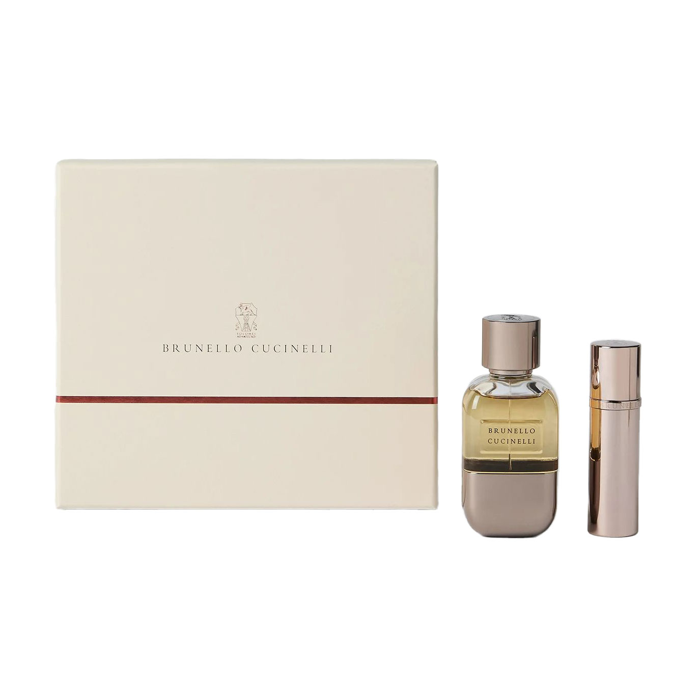 Парфумований набір жіночий Brunello Cucinelli Pour Femme (парфумована вода, 100 мл + парфумована вода, 10 мл + кейс, 1 шт)